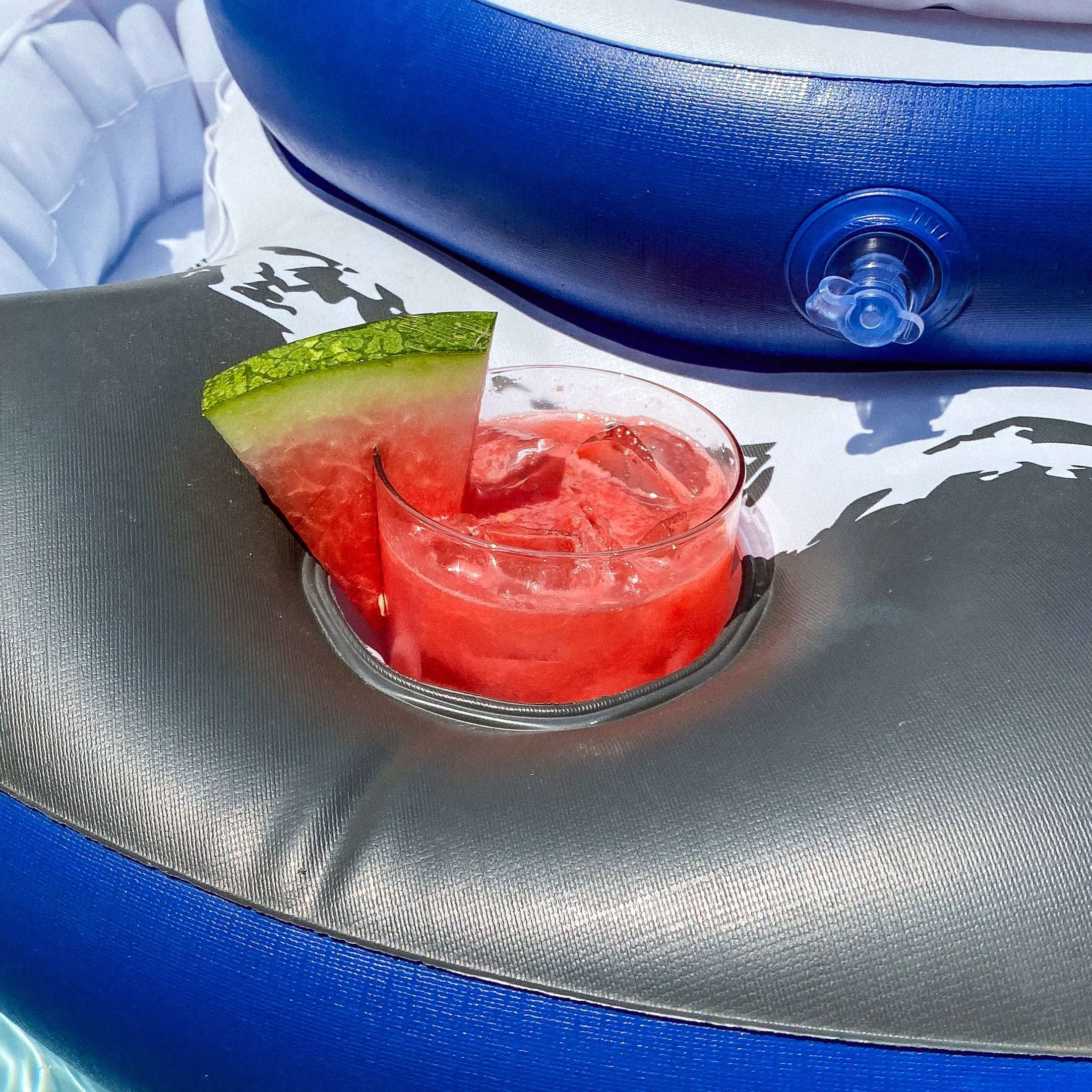 Pool-Grown Watermelon